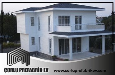 Verandalı Prefabrik Ev Çorlu